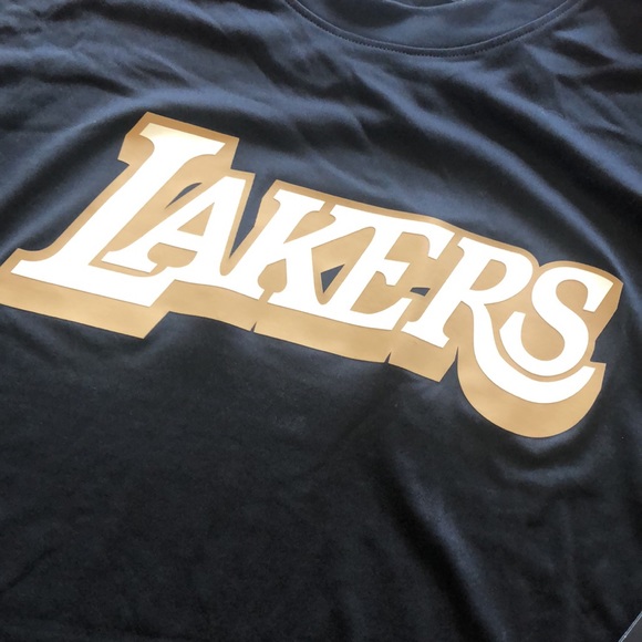 Nike LA Lakers NBA Team Issue Shooting Shirt - Picture 3 of 6